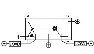 RK40690G – SIERRAMARINE Multi Purpose Switch, On-Off-On 12 Volt DC 20 Amp Rocker Switch Rectangular  - view 2
